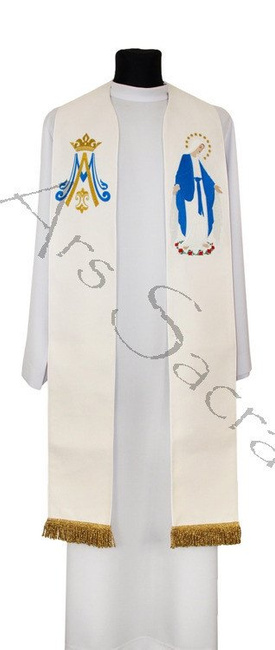 Gothic stole "Our Lady of Grace" SH23-K