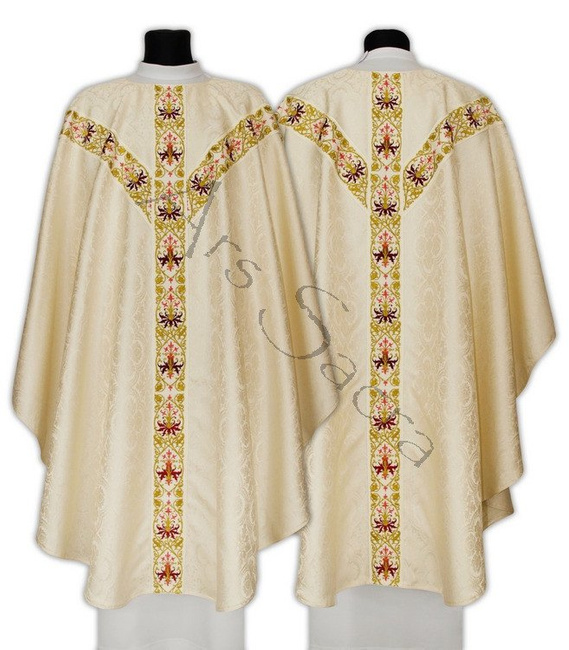 Chasuble semi-gothique GY637-B25
