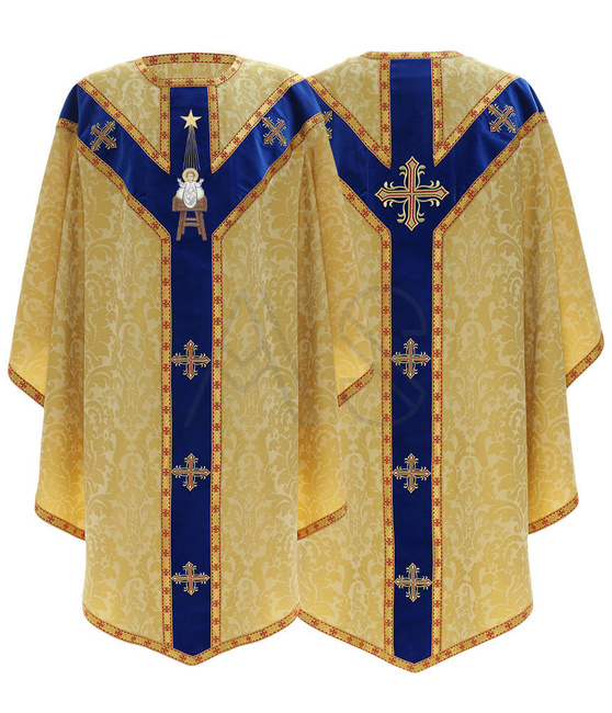 Semi gothic Chasuble "Christmas" GY477-AGN26