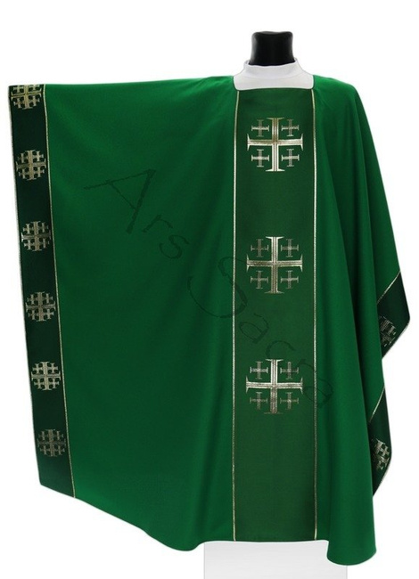 Chasuble monastique '"Croix de Jérusalem" MX009-Z