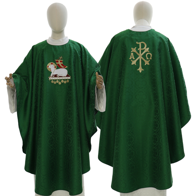 Chasuble gothique "Agneau" G705-Z25