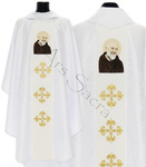 Chasuble gothique "Saint Padre Pio" 413-AB25