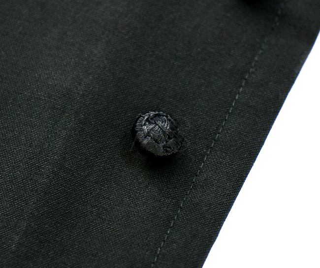 Black classic cassock CASS-CZ